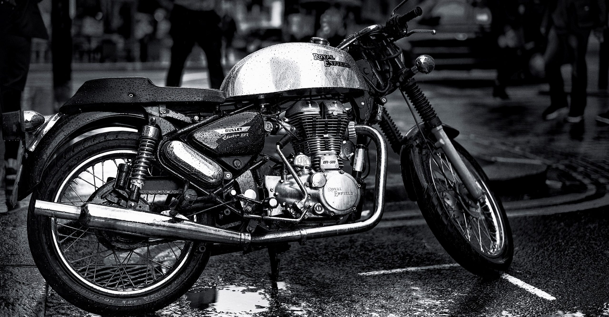 Royal Enfield motorcycle in London