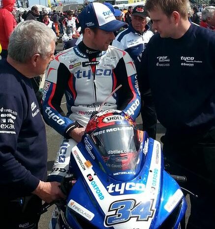Alastair Seeley ahead of Supersport Qualifying Alastair Seeley ahead of Supersport Qualifying