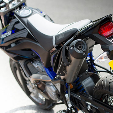 Yamaha 125 motorbike