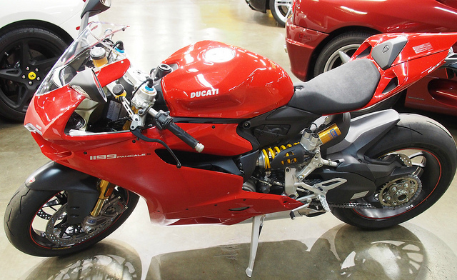 Red Ducati Panigale R
