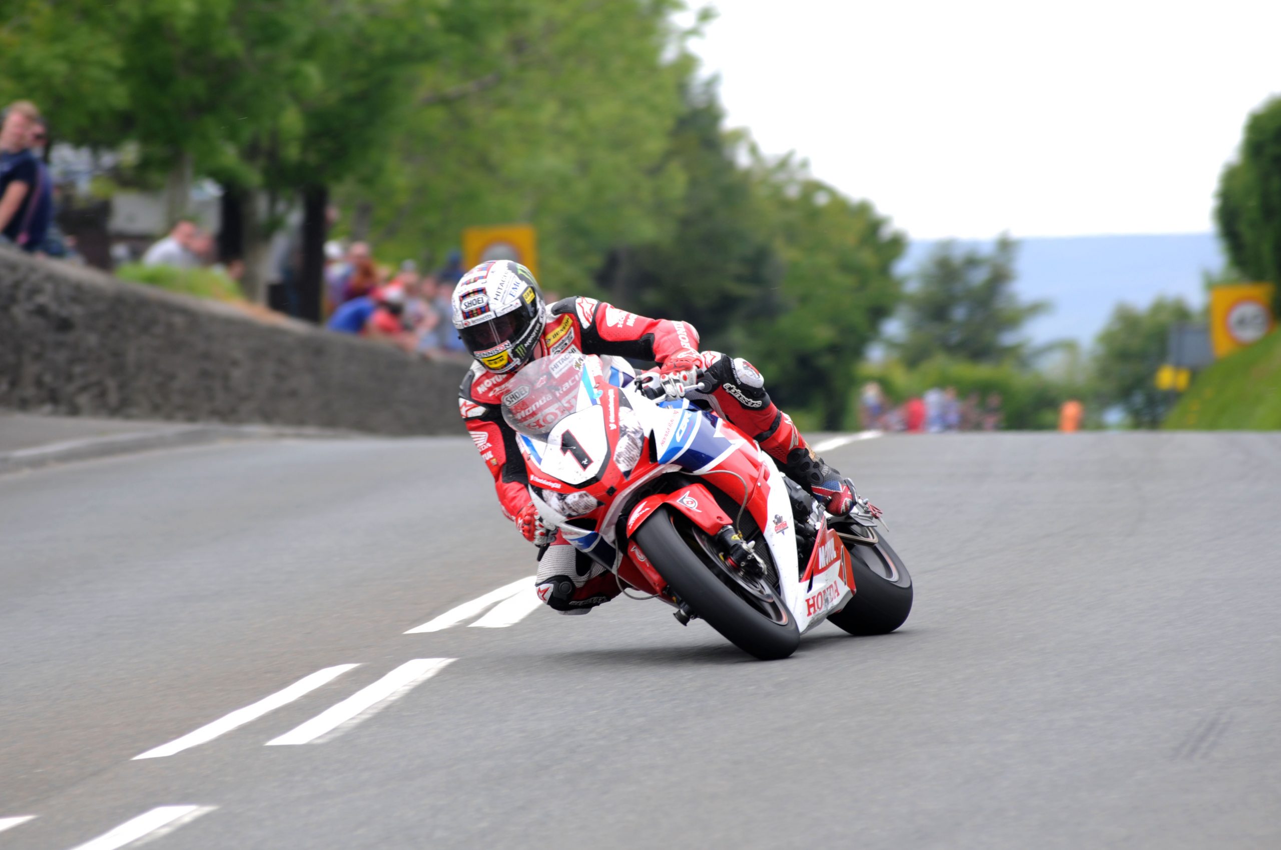 John McGuinness setting a new lap record