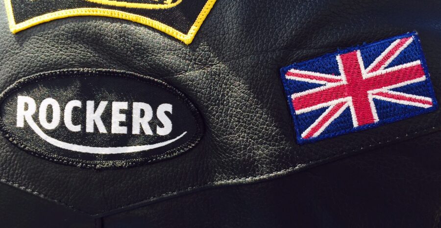 Biker badges