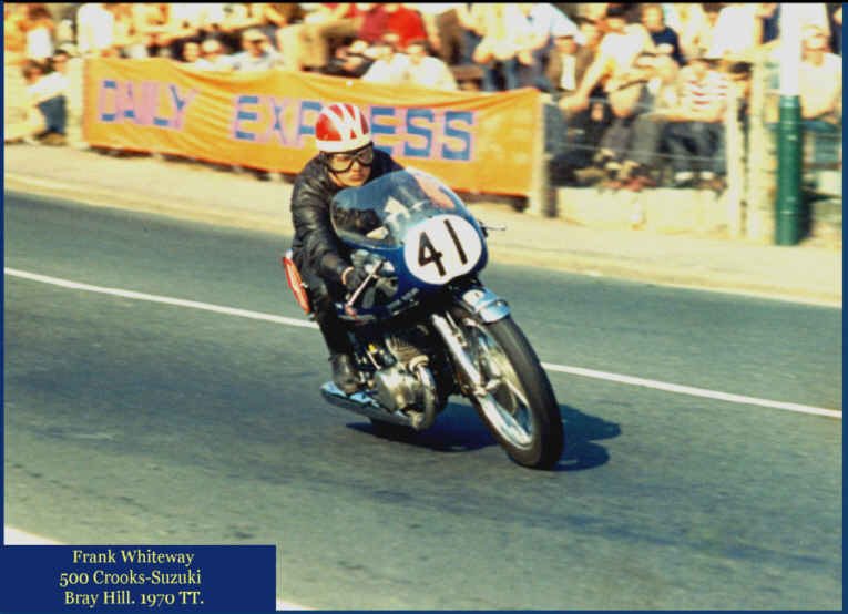 motorcyclist Frank Whiteway