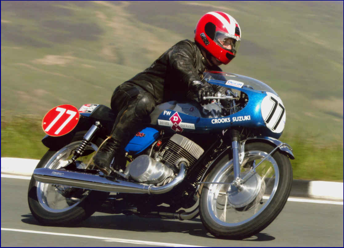 motorcyclist Frank Whiteway