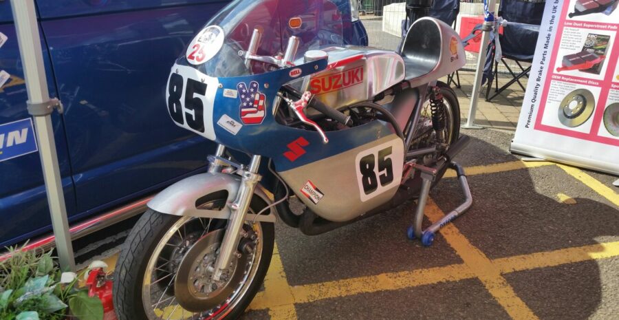 Classic racing motorcycle