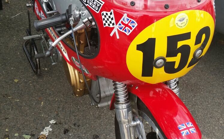 Classic racing motorcycle