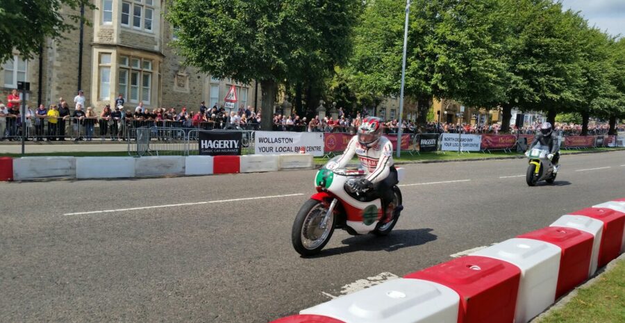 Classic racing motorcycle