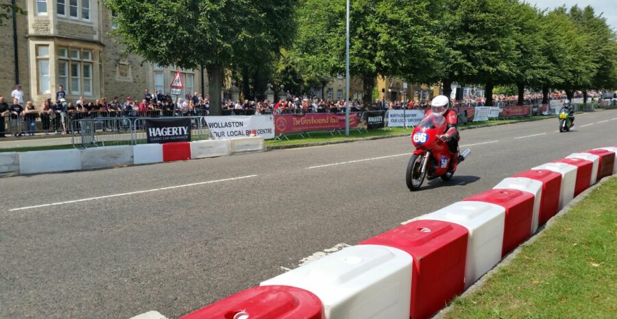 Classic racing motorcycle