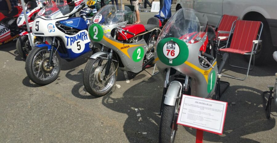 Classic racing motorcycles