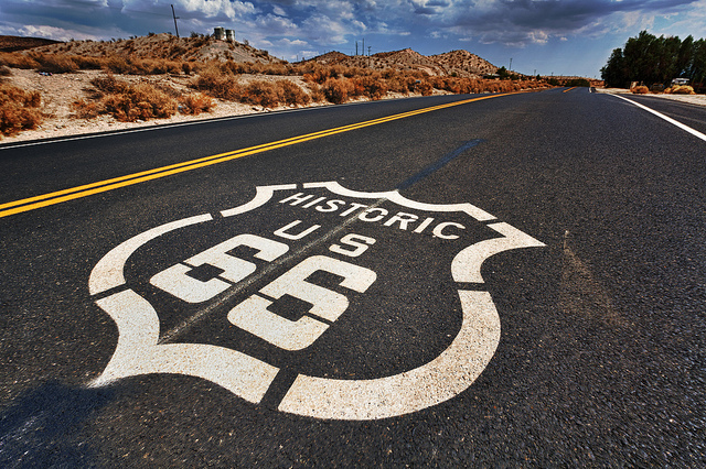 Route 66. Credit: Flickr Randy Heinitz