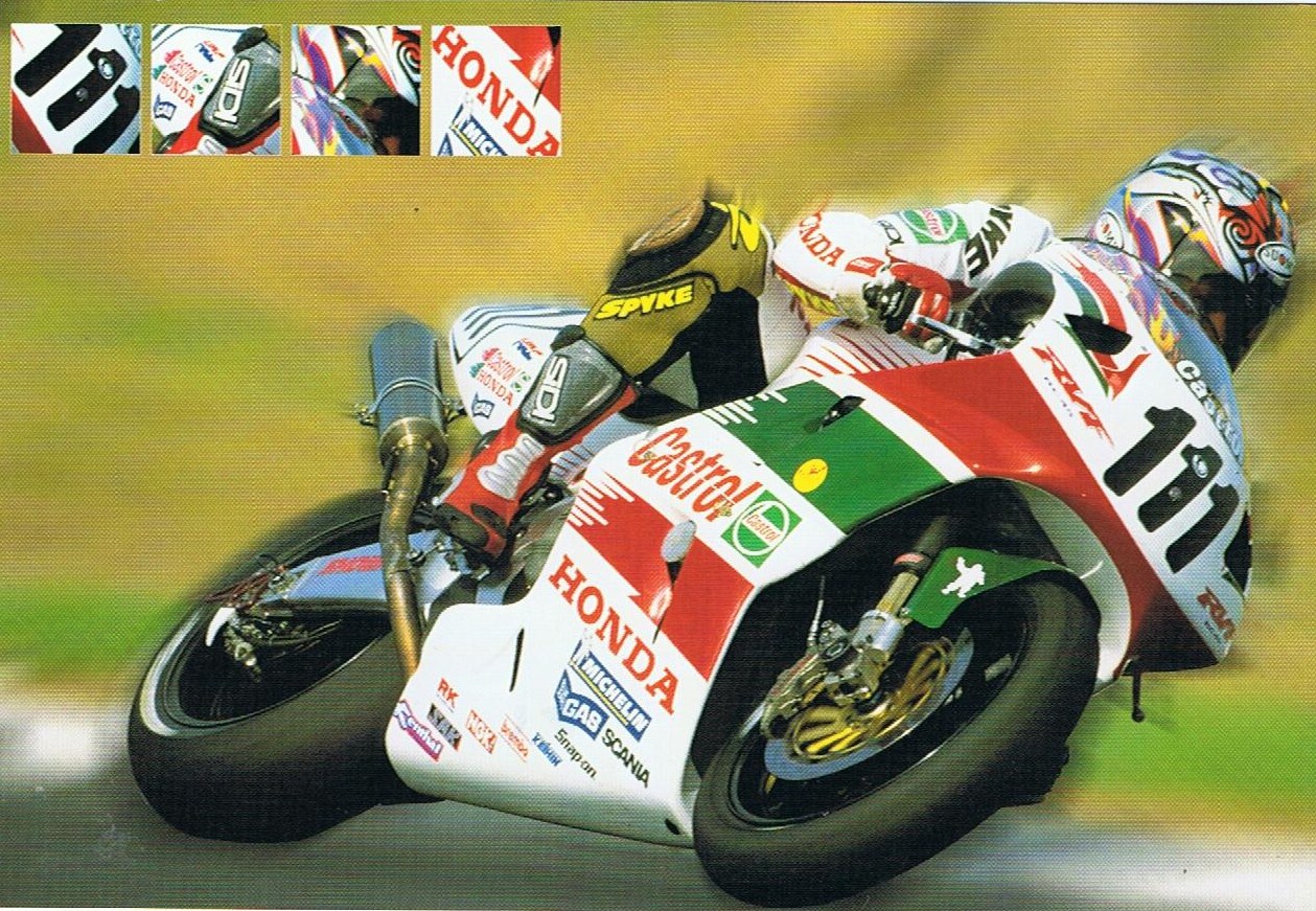 international motorcycle racers Aaron Slight, 1999
