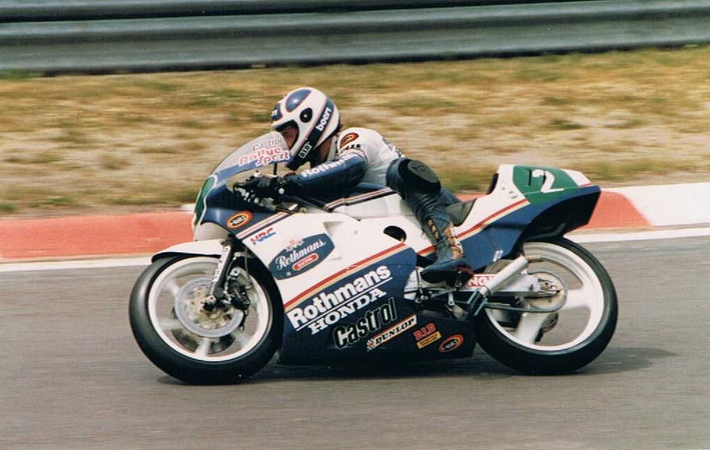 Anton Mang - Spa - 1986. Credit: Phil Wain's Family Archive