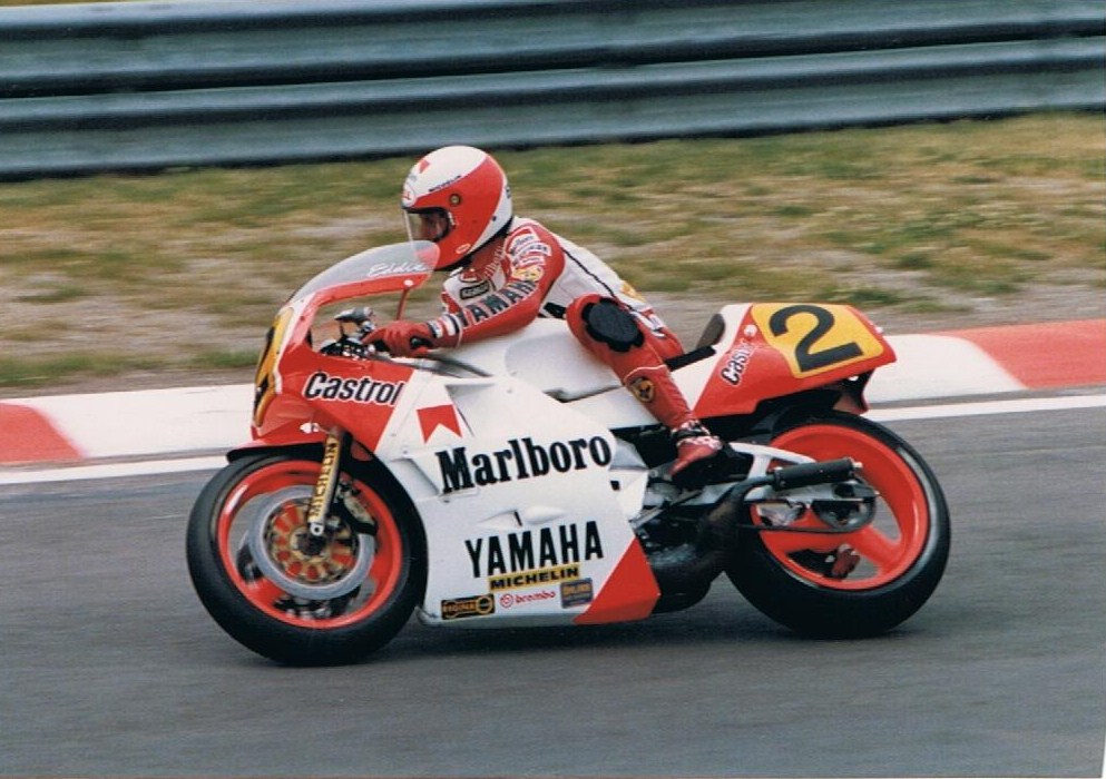 Eddie Lawson - Spa - 1986. Credit: Phil Wain's Family Archive