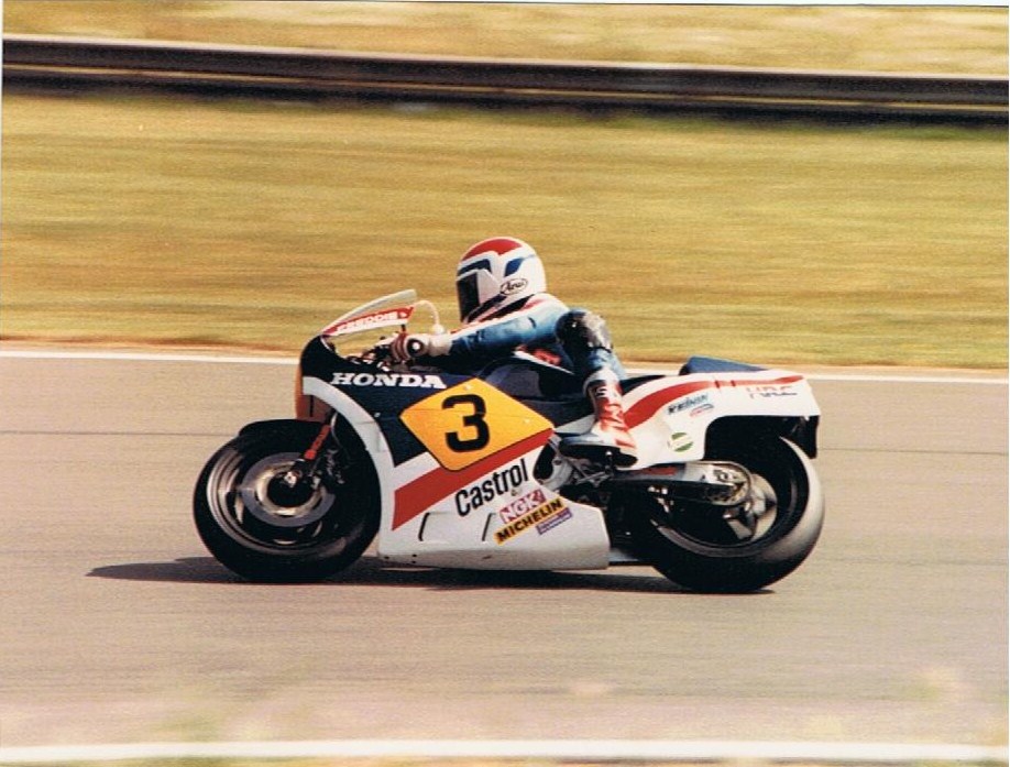 Freddie Spencer - Silverstone - 1983. Credit: Phil Wain's Family Archive