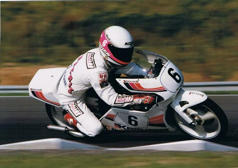 British motorcycle racers Ian McConnachie