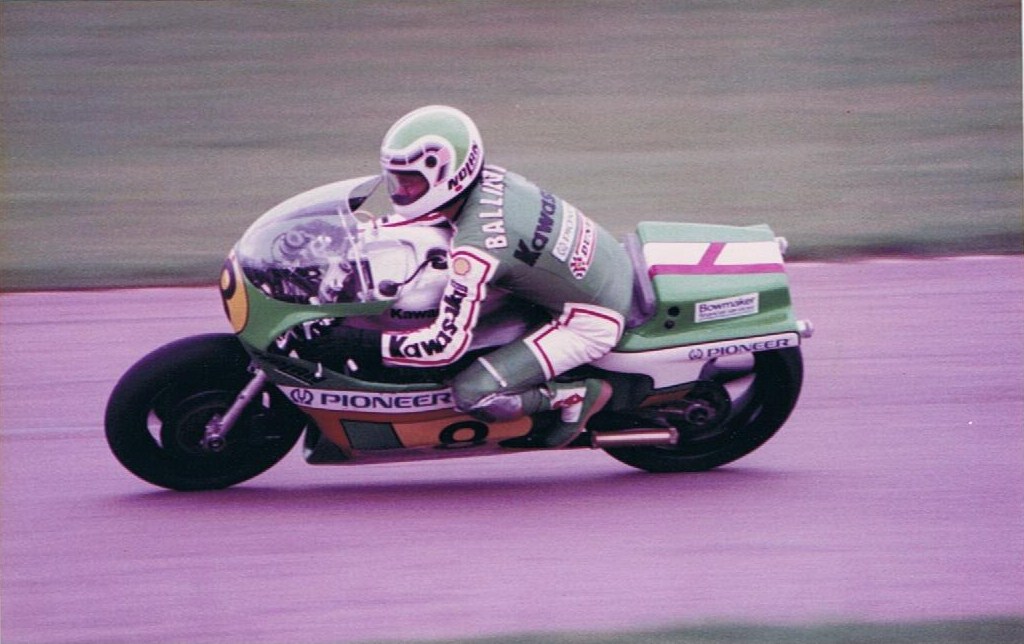 Kork Ballington - Donington Park - 1982. Credit: Phil Wain's Family Archive