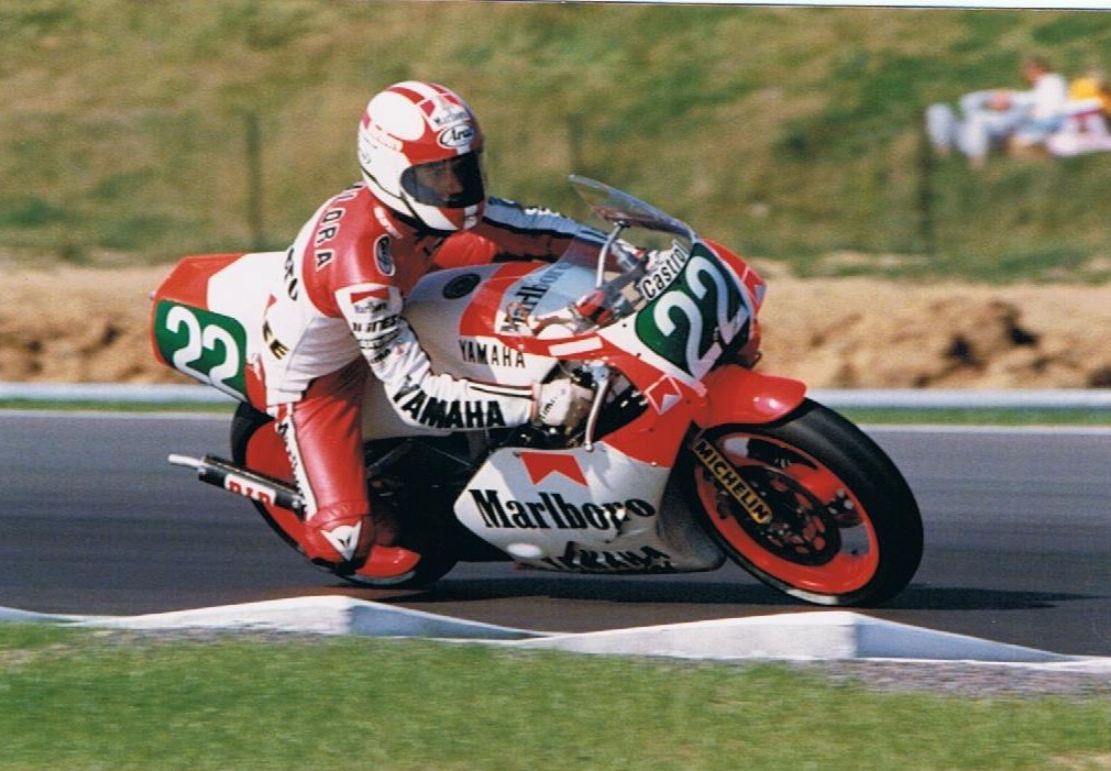 Luca Cadalora - Brno - 1987. Credit: Phil Wain's Family Archive