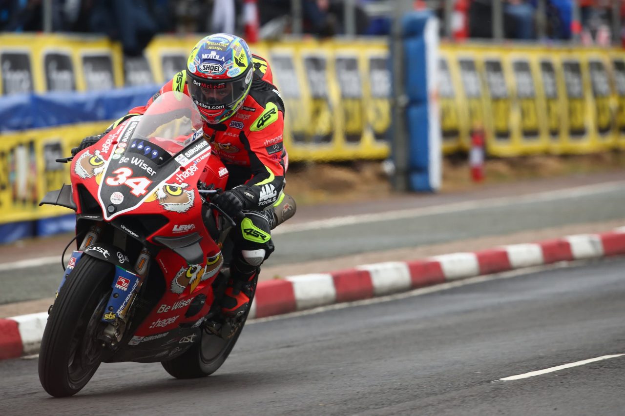 Seeley at the North West 200 in 2019