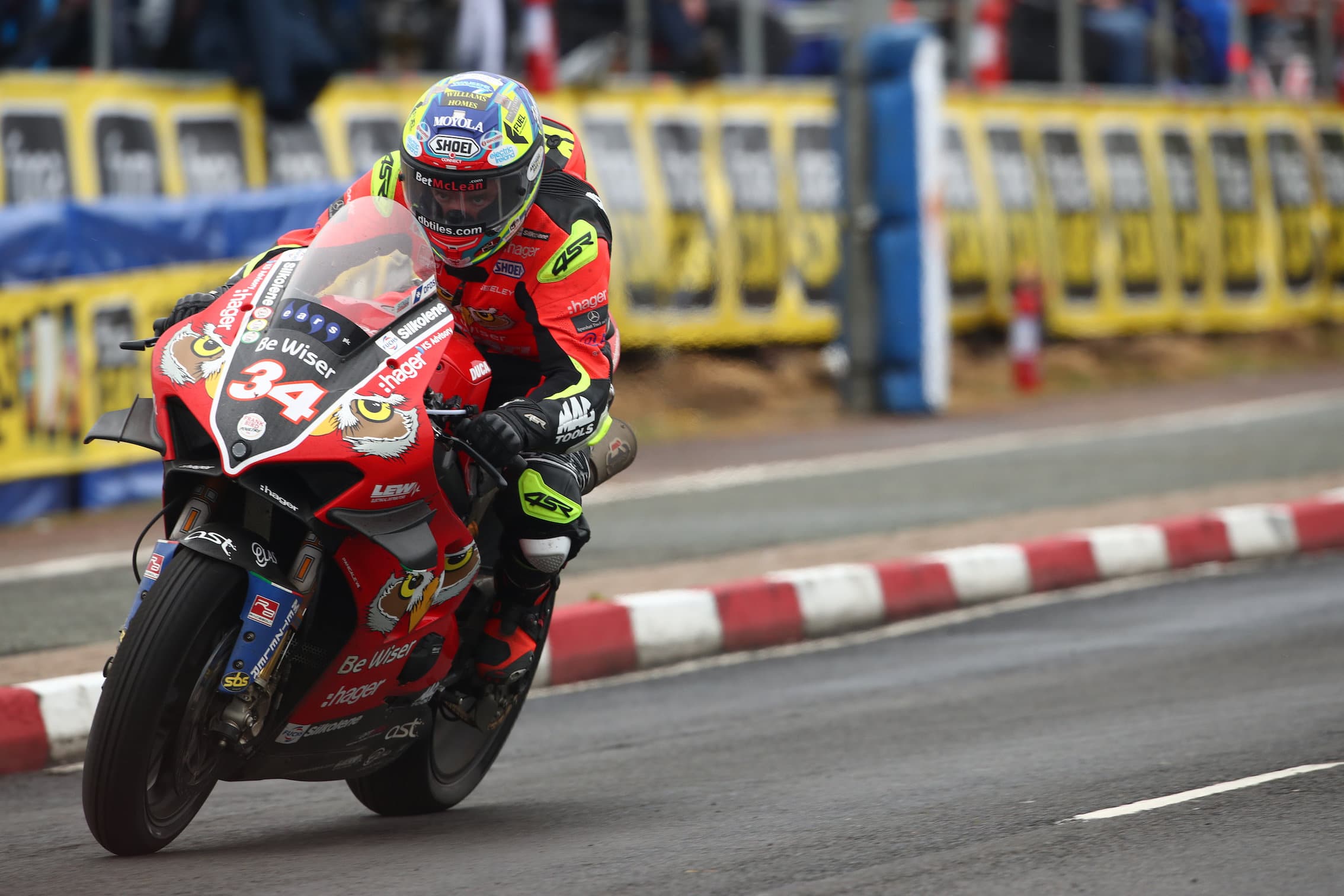 Seeley at the North West 200 in 2019