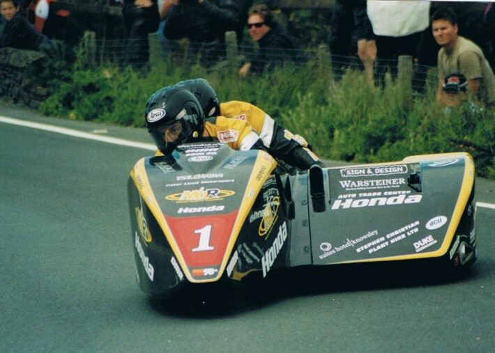 Dave Molyneux with Dan Sayle in 2004