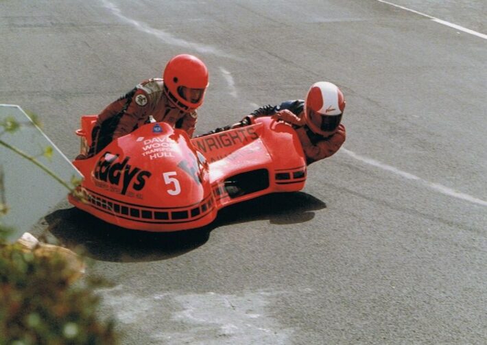 Eddy Wright in 1989 at Oliver's Mount credit Phil Wain's Family Archive