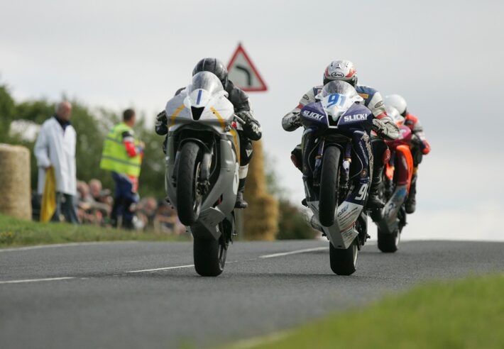 Guy Martin taking on Deers Leap