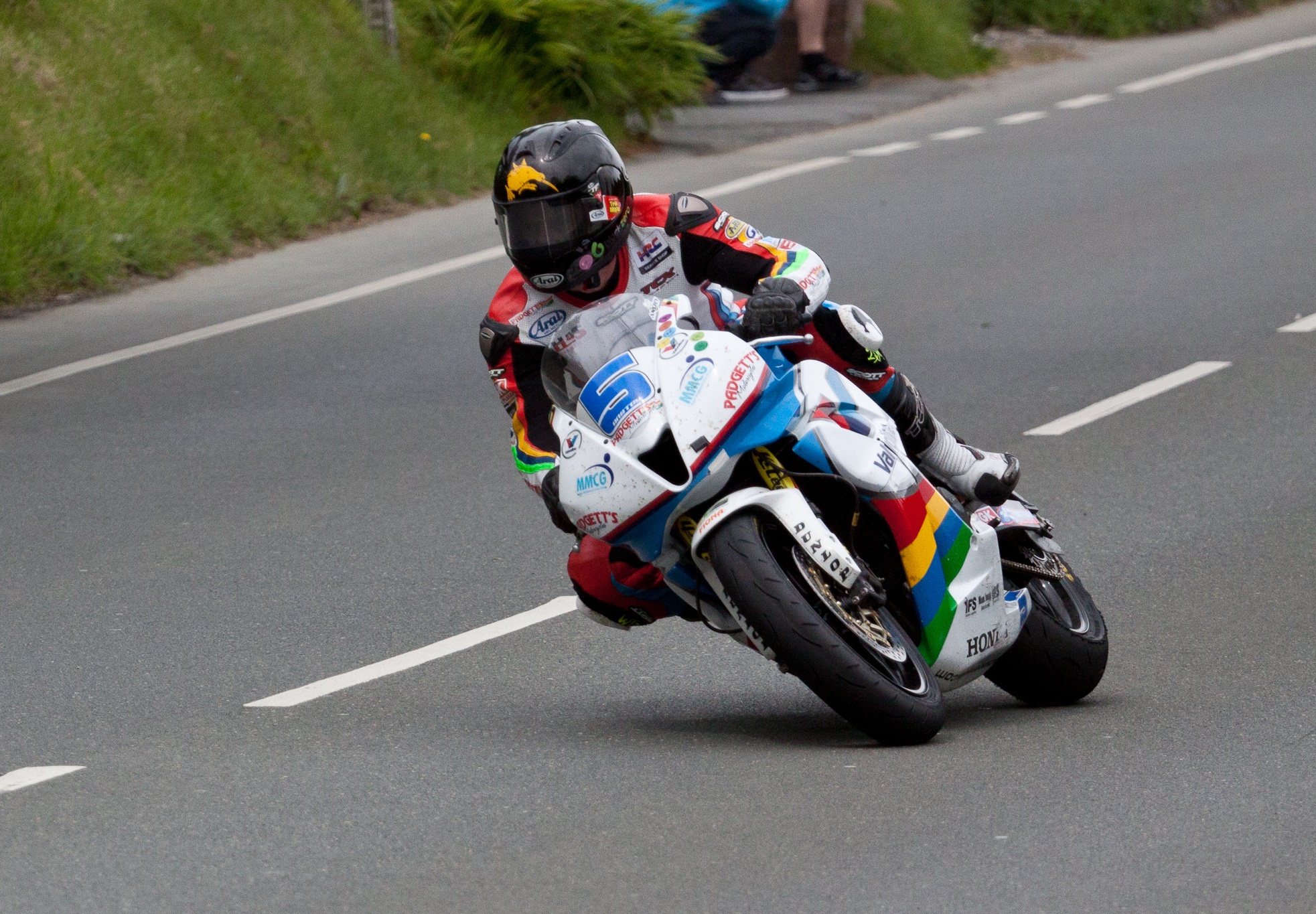 Bruce Anstey Monster Supersport TT 2014 image credit davidmeggers on flickr