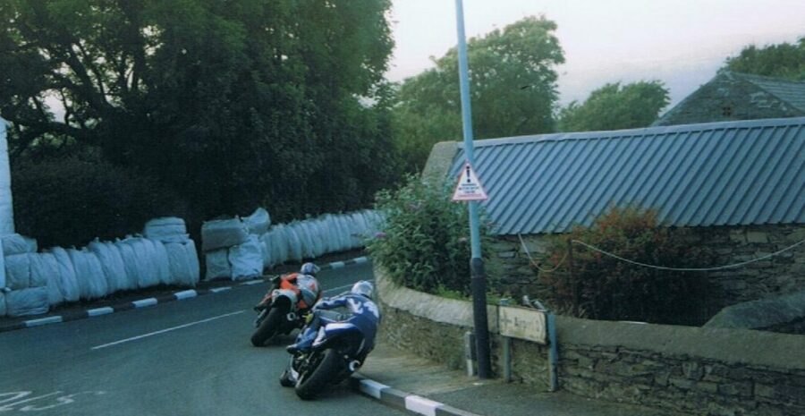 3 Guy Martin and Martin Finnegan – 2003 – Ballakeighan S100