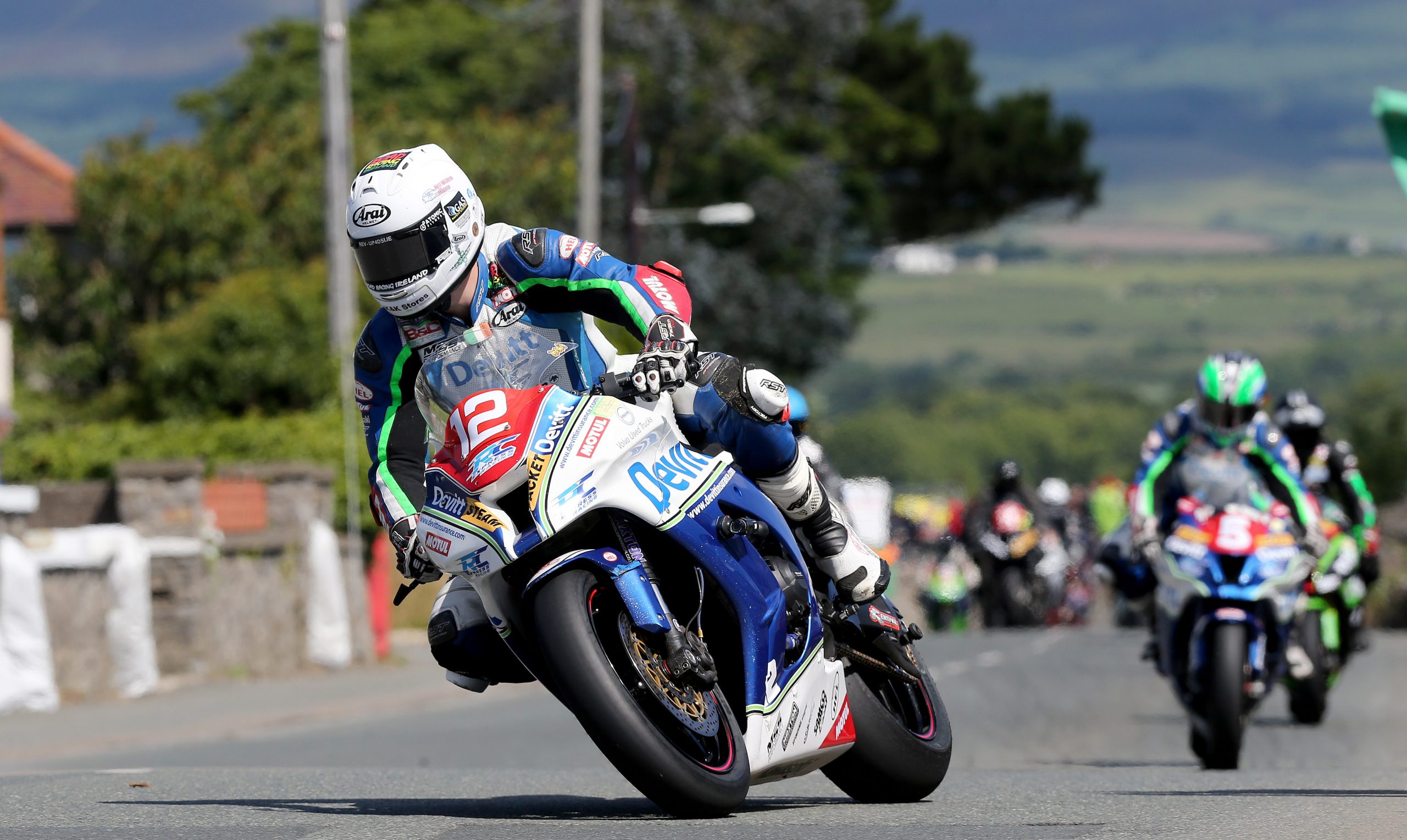 Alan Bonner at Southern 100 2016 by Stephen Davison - Pacemaker Press International