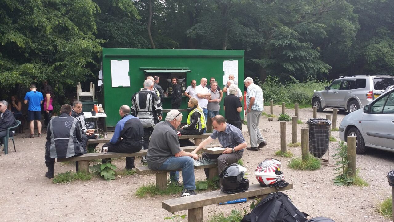 High Beach Tea Hut Biker Cafe Guide South East UK Devitt