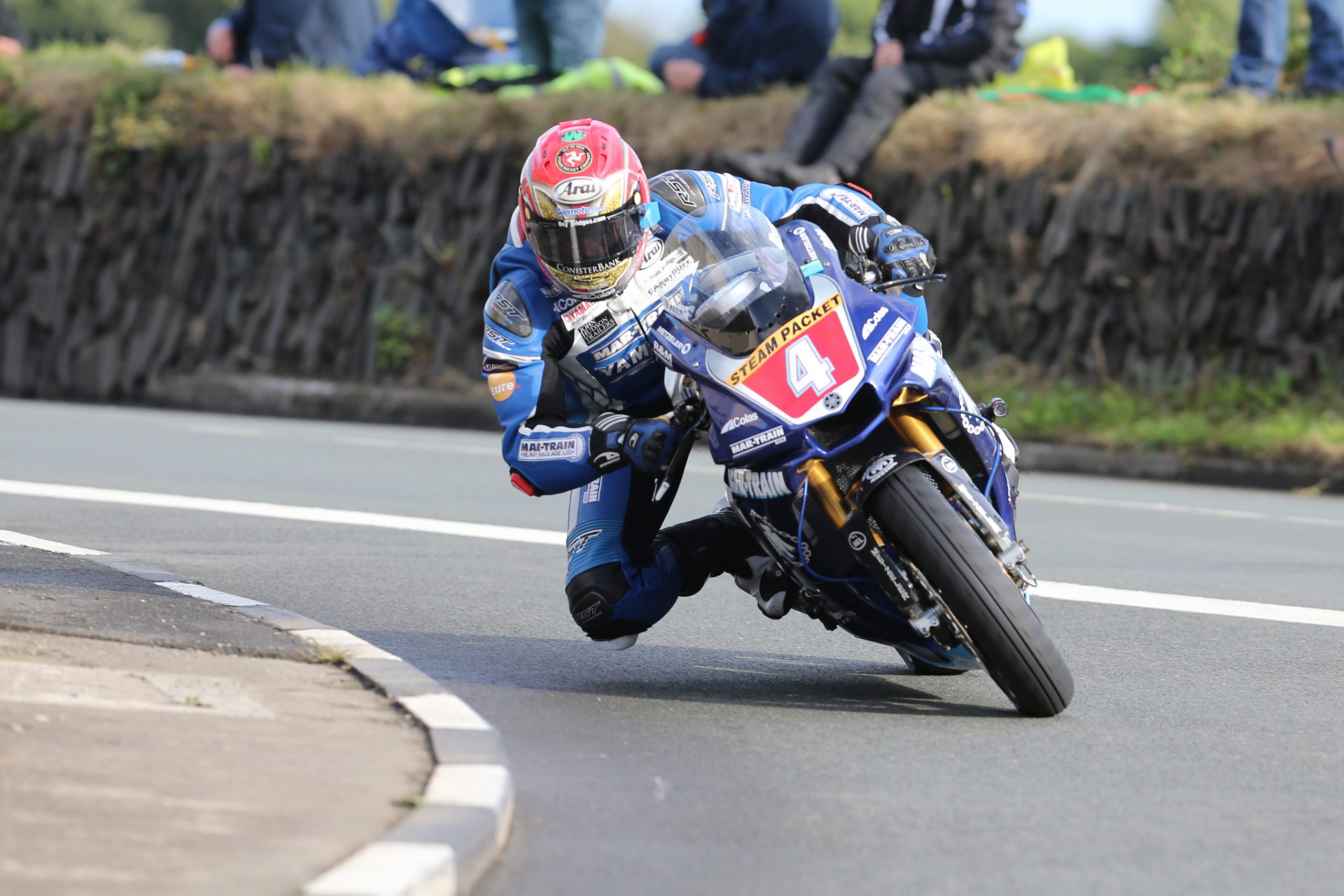 Dan Kneen at Southern 100 credit Mar-Train Racing