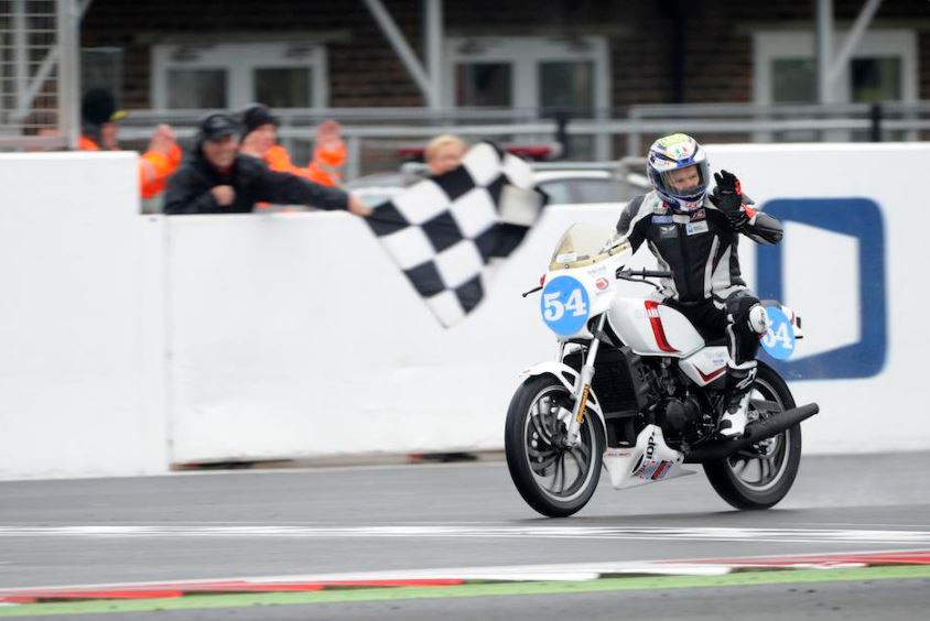 Niall Mackenzie at Silverstone MotoGP 2015 image courtesy of @niallmackenzie1 official Twitter account