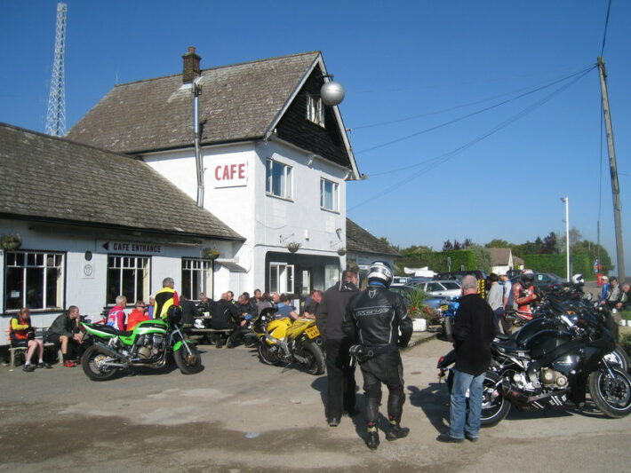 Silver Ball Transport Cafe outside credit CTC Cambridge