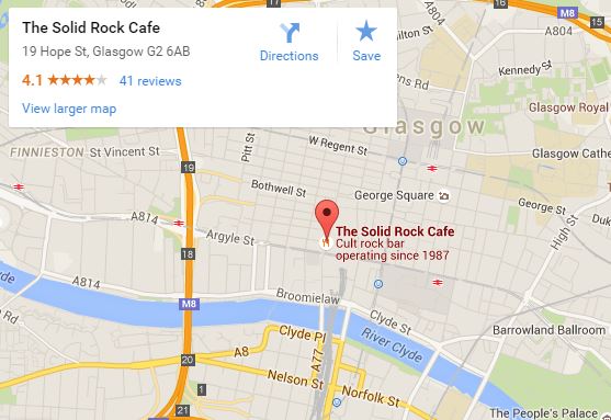 Solid Rock Cafe map