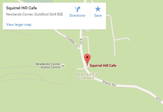Squirrel Hill Cafe map