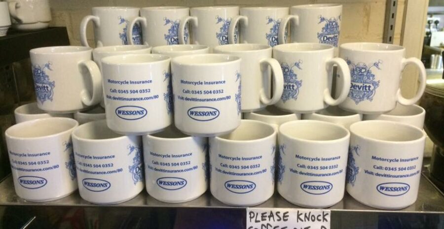 Devitt mugs at Wessons Cafe credit Facebook