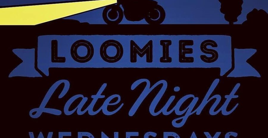 Loomies Moto Cafe late night poster credit official loomies fb