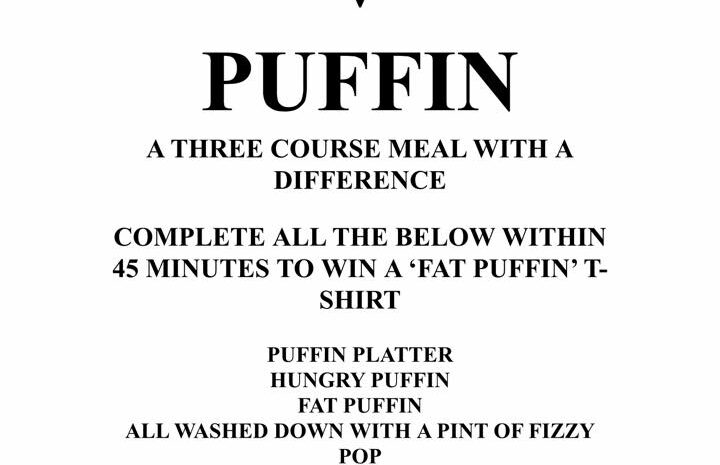 Wee puffin food challenge credit fb