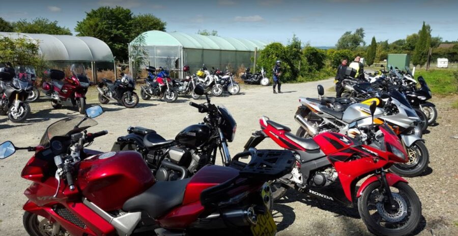 doms bike stop bikers parked