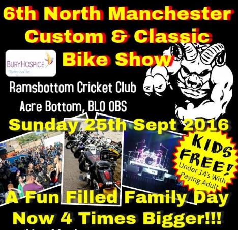 The North Manchester Custom and Classic Bike Show