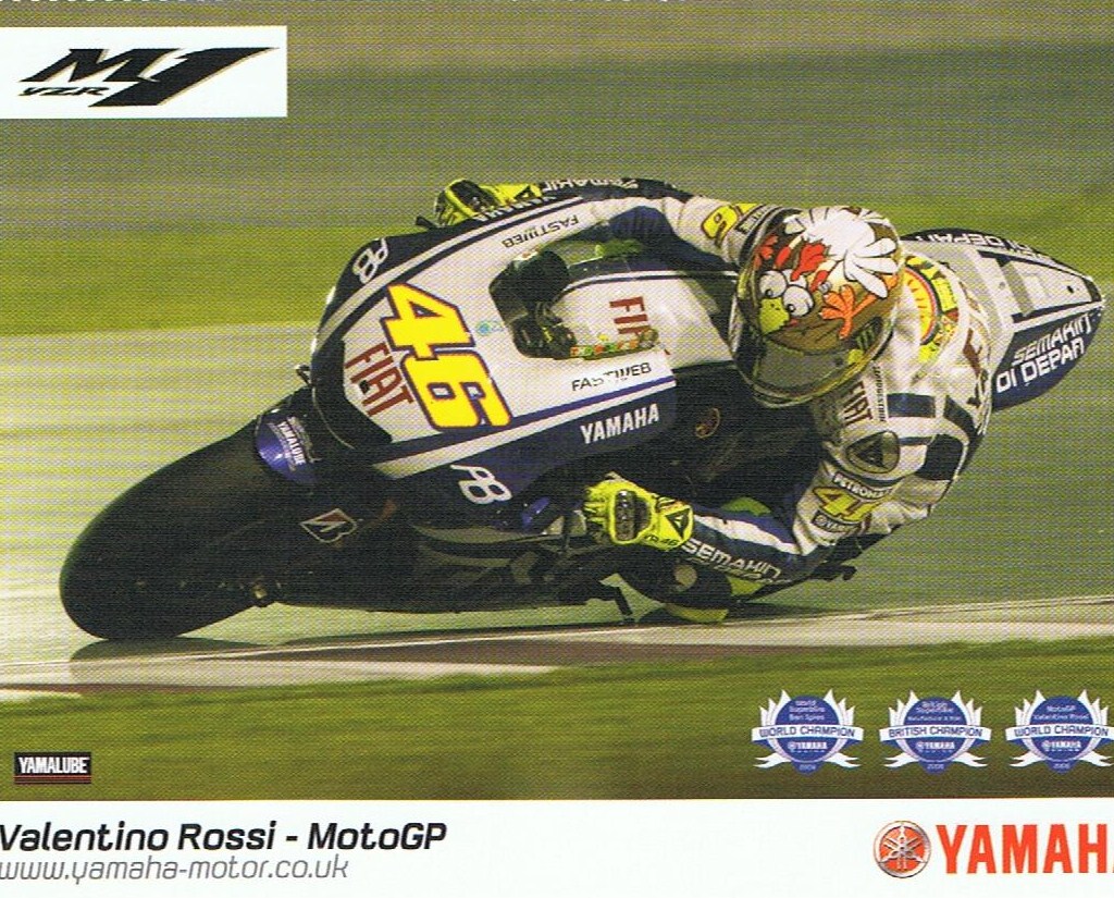 Rossi at Qatar 2010 credit Phil Wain's Family Archive