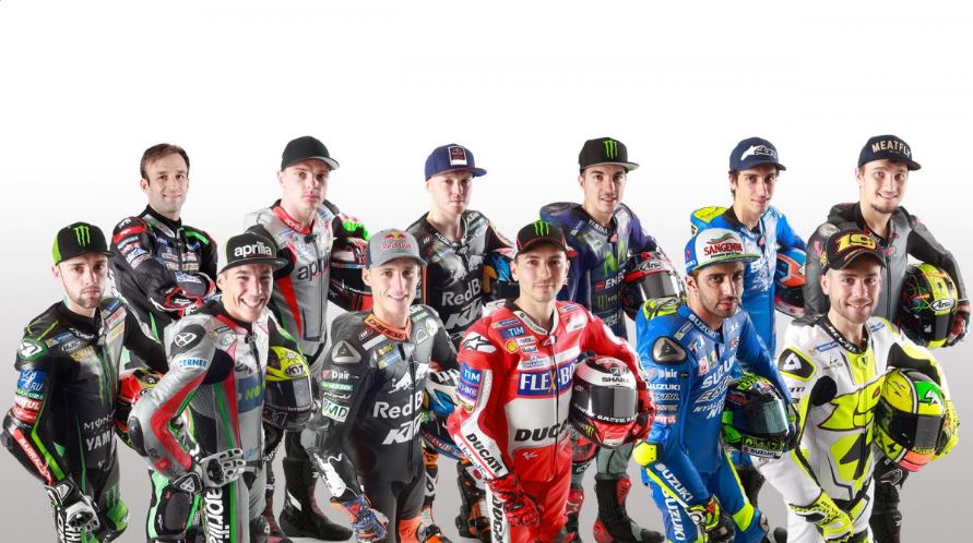 MotoGP 2017 grid image credit @MotoGP Twitter