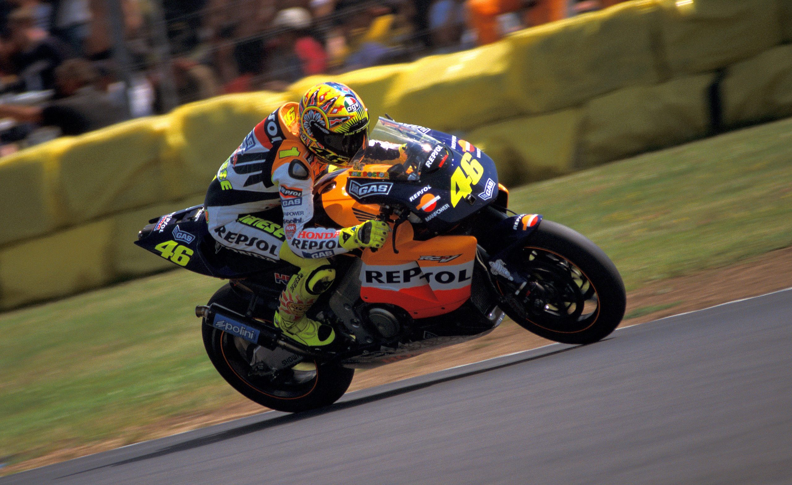 Valentino Rossi credit Phil Wain's family archive