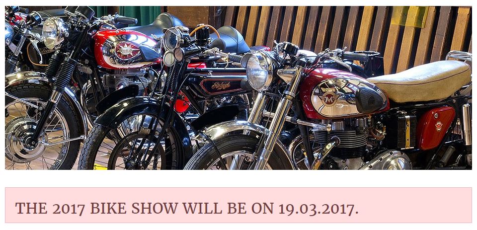 Shropshire Vintage and Classic Motorcycle Show