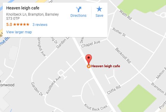 Heaven Leigh cafe map