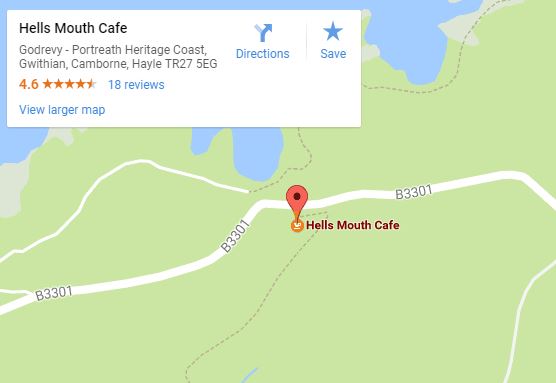 Hells Mouth Cafe map