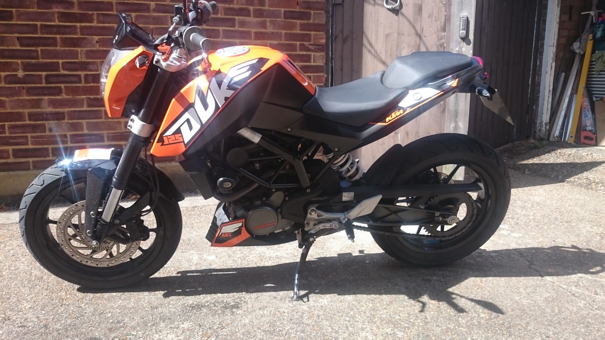 Duke 125 horsepower hotsell