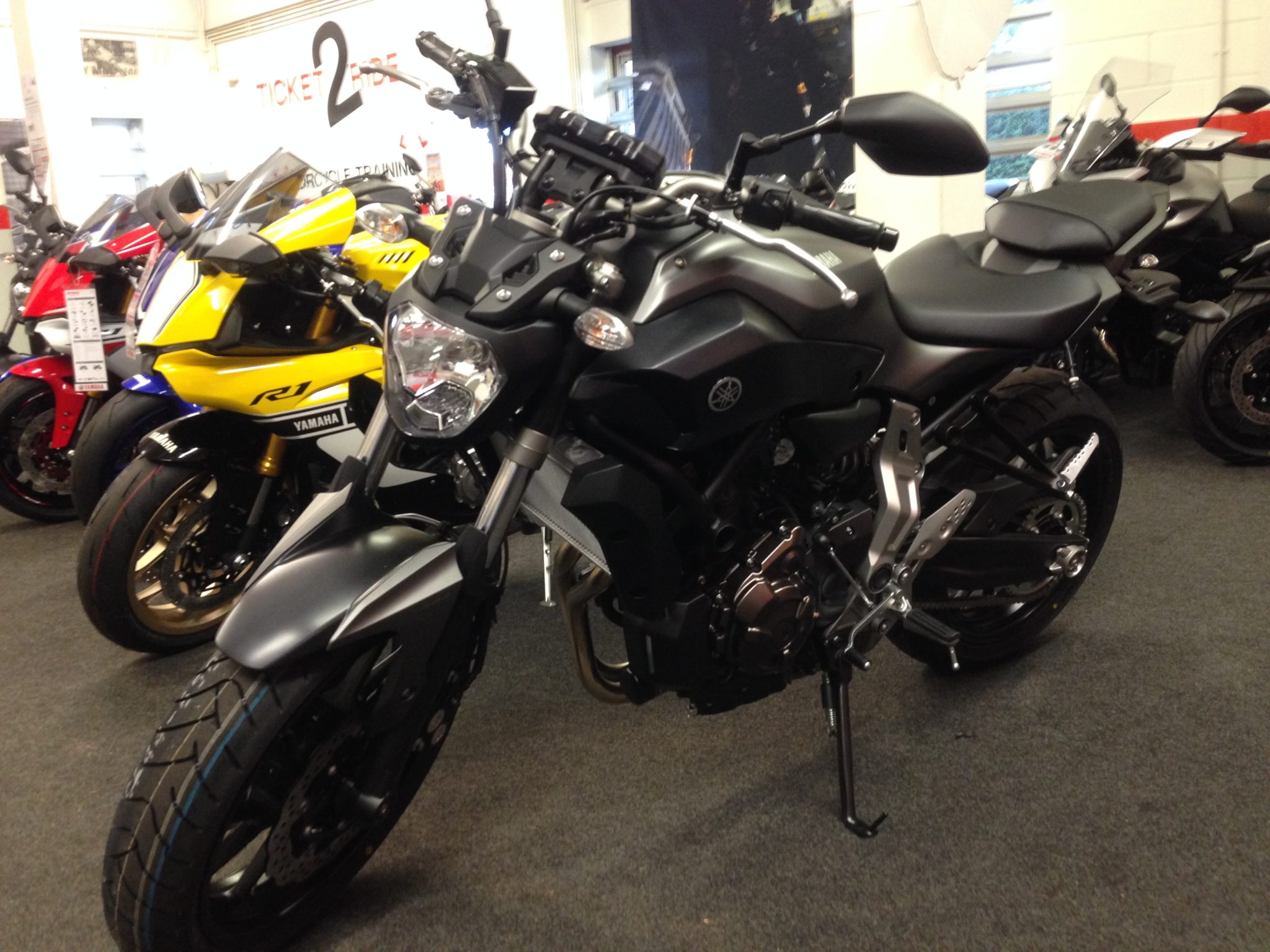 James – Yamaha MT-07 2