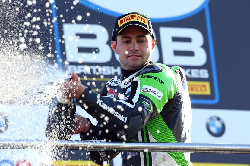 Leon Haslam image credit @officialBSB