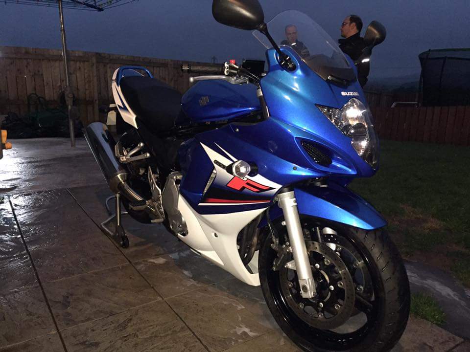 Martin hedged – Suzuki GSX650F